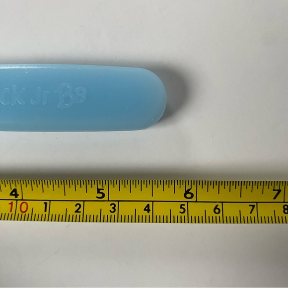 Glasslock Jr. Baby Spoon With Case Soft Safe Blue Silverware - Picture 7 of 14